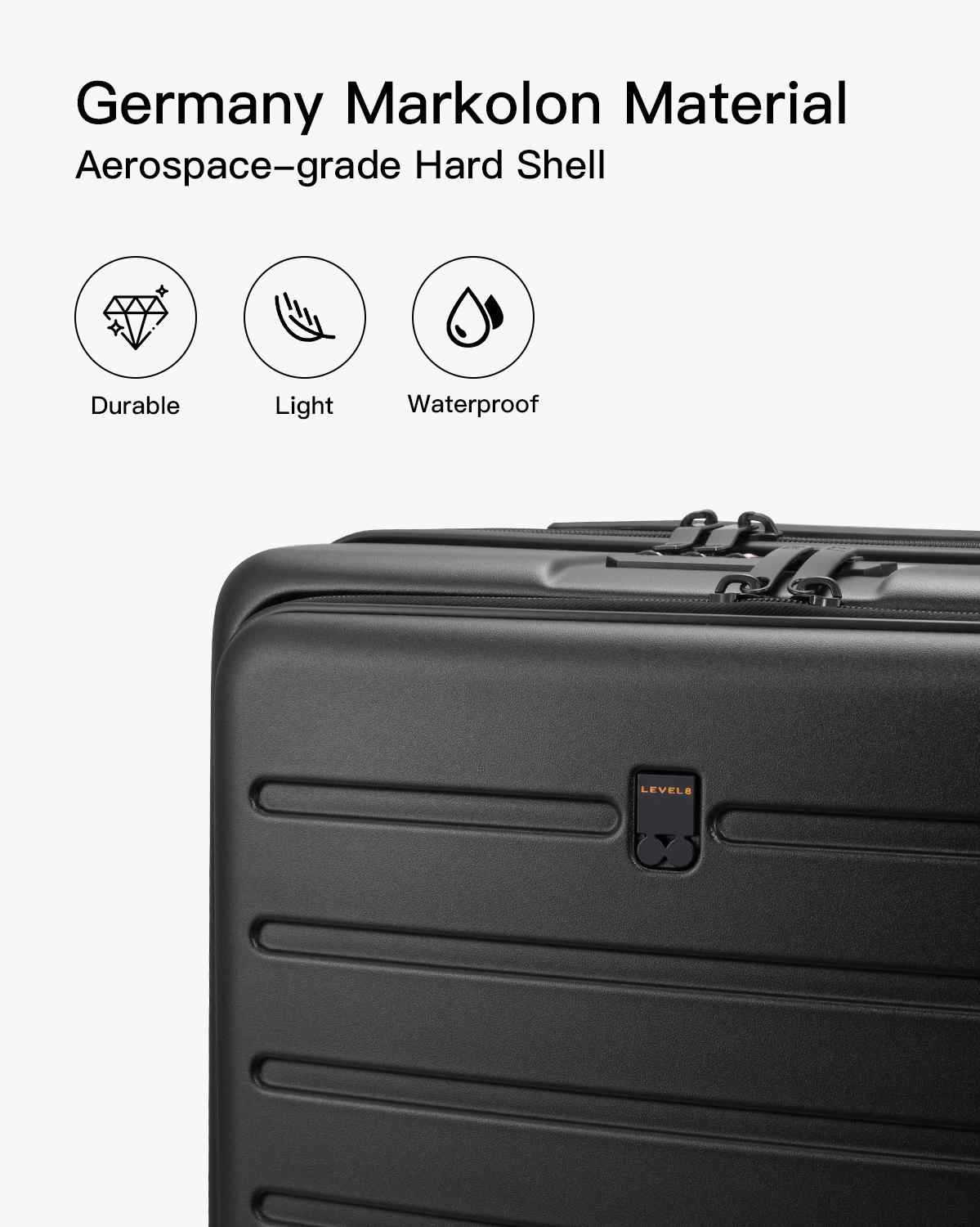 Carry-on with Laptop Pocket Luggage Set - Image 7